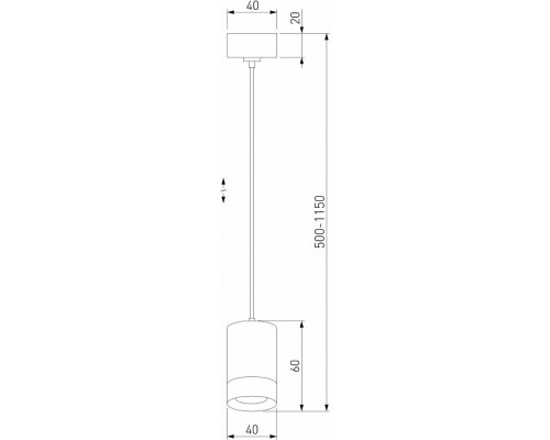 Подвесной светильник Eurosvet Piccolo 50248/1 LED белый