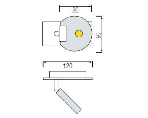 Спот Horoz Electric Side HRZ00000442