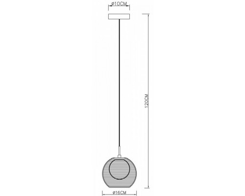 Подвесной светильник Deko-Light Filo Ball 342030