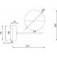 Бра Eurosvet Nuvola 70129/1 хром