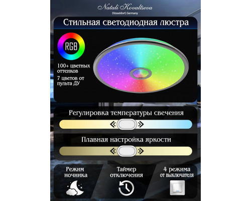 Накладной светильник Natali Kovaltseva COLORFUL RGB INNOVATION STYLE 83118