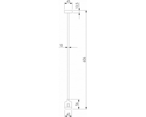 Основание на штанге Elektrostandard Esthetic Magnetic a065449