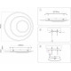 Накладной светильник Ambrella Light FA FA7707