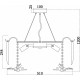 Подвесная люстра Favourite Philomela 3054-6P