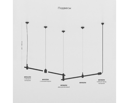 Основание на штанге Elektrostandard Esthetic Magnetic a065445