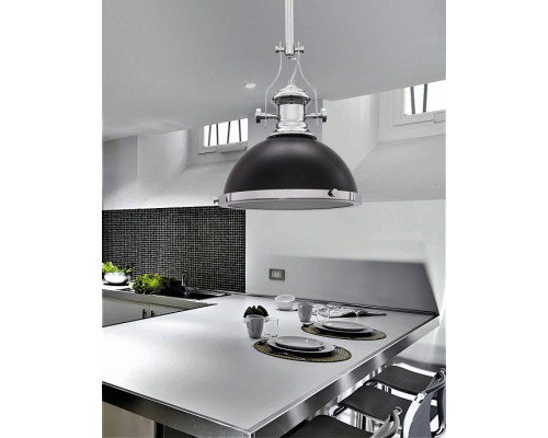 Подвесной светильник LUMINA DECO Ettore LDP 710-300 BK+CHR