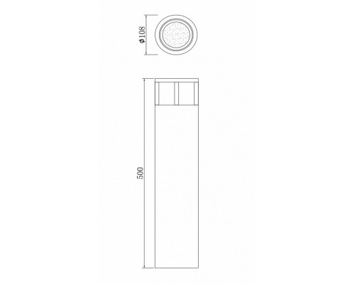 Наземный низкий светильник Maytoni Wolseley Road O011FL-L6B