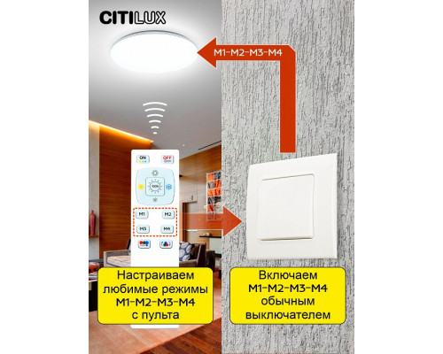 Накладной светильник Citilux Симпла CL714680G