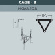 Фонарный столб Fumagalli Saba K22.157.S30.AYF1RDN