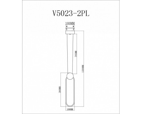 Подвесной светильник Moderli Store V5023-2PL