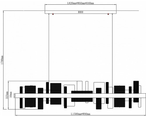 Подвесной светильник Wertmark Lotta WE461.04.023