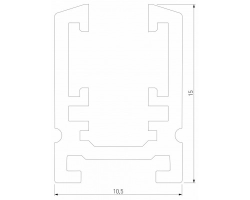 Трек накладной Elektrostandard Mini Magnetic a065631