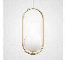 Подвесной светильник Imperiumloft Matthew Mccormick Hoop Gold Mila Pendant HOOP-B01