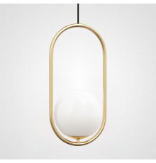 Подвесной светильник Imperiumloft Matthew Mccormick Hoop Gold Mila Pendant HOOP-B01