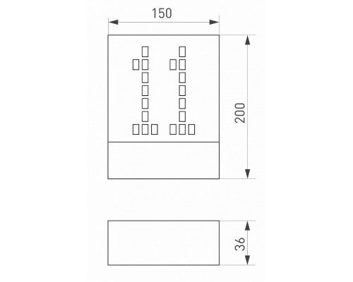 Подсветка номера Arlight Sign 030022