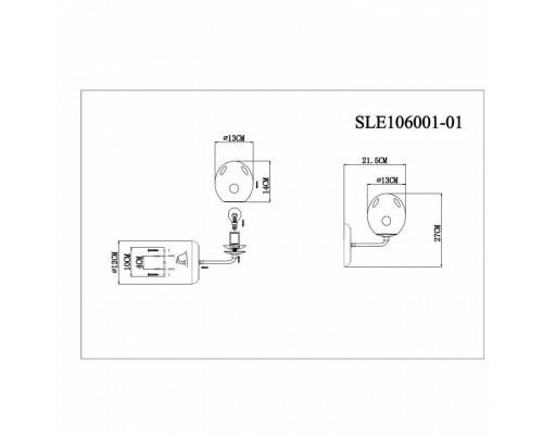 Бра EVOLUCE Marea SLE106001-01