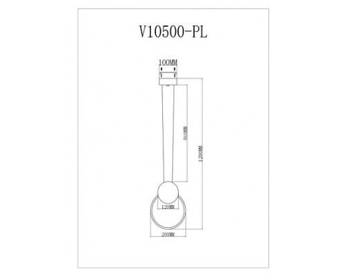 Подвесной светильник Moderli Store V10500-PL