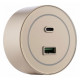 Розетка USB и type C на треке Arte Milano Am-track-sockets-39 399732TS/USB-Type-C Gold