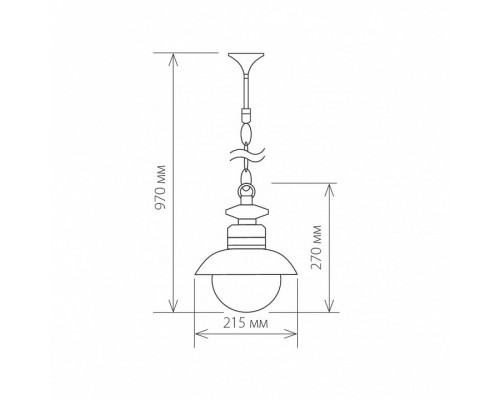 Подвесной светильник Elektrostandard Talli a038482