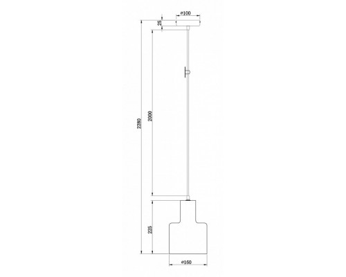 Подвесной светильник Maytoni Broni T439-PL-01-GR