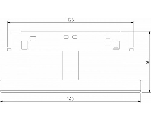 Накладной светильник Elektrostandard Slim Magnetic a065984