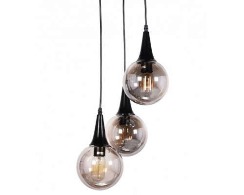 Подвесной светильник LUMINA DECO Rocherro LDP 11191-3 BK