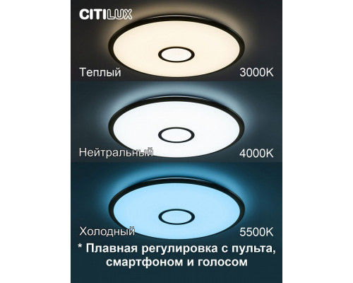 Накладной светильник Citilux Старлайт Смарт CL703A83G