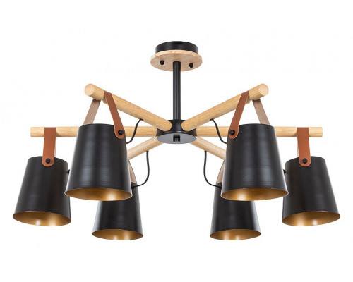 Люстра на штанге Arte Lamp Thomas A7032PL-6BK