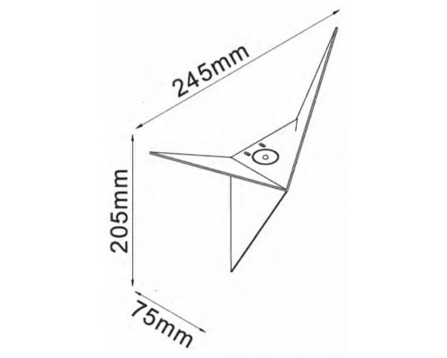 Накладной светильник DesignLed Trik GW-9103-3-WH-WW