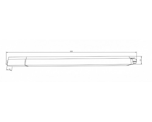 Накладной светильник Maytoni Basis TR000-1-24W3K-B