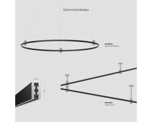 Основание на штанге Elektrostandard Esthetic Magnetic a065434