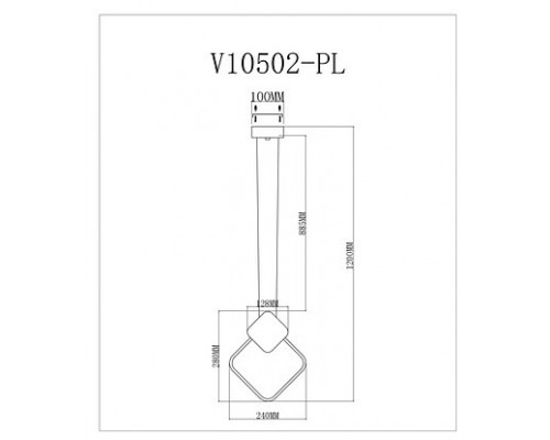 Подвесной светильник Moderli Store V10502-PL