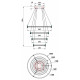 Подвесной светильник Stilfort Tooring 4006/02/04P