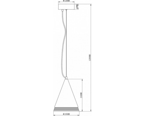 Подвесной светильник Moderli Libre V2860-1PL