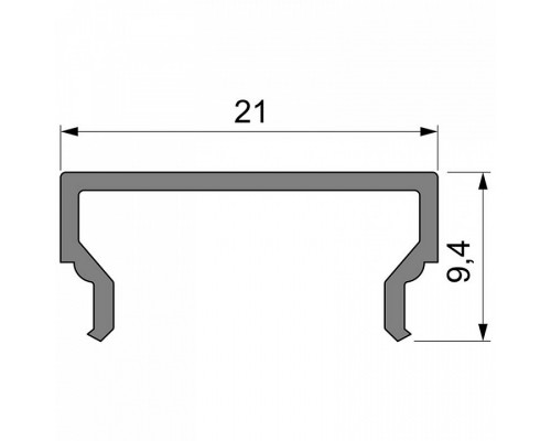 Профиль накладной Deko-Light H-01-15 984032