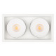 Встраиваемый светильник Arlight CL-SIMPLE-S148x80-2x9W Day4000 (WH, 45 deg) 028150