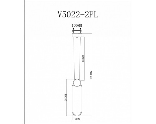 Подвесной светильник Moderli Store V5022-2PL