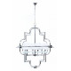 Подвесная люстра LUMINA DECO Baltimore LDP 8020-6 CHR+WT