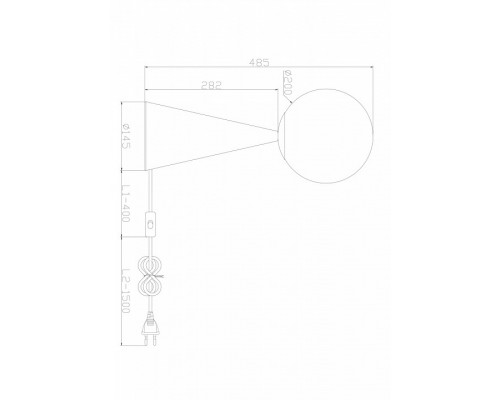 Настольная лампа декоративная Freya Glow FR5289TL-01BS