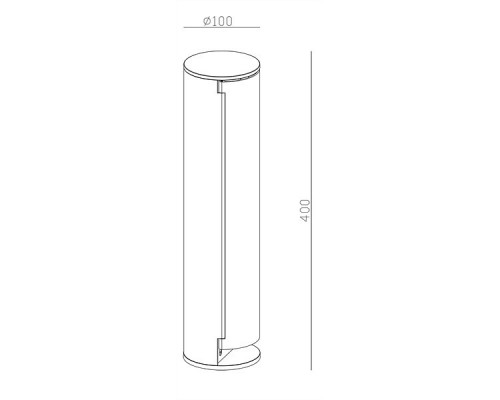 Наземный низкий светильник Deko-Light Steckdosenturm 733056