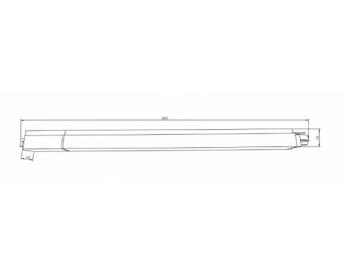 Накладной светильник Maytoni Basis TR000-1-24W4K-B