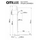 Торшер с подсветкой Citilux Click CL810010