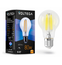 Лампа светодиодная Voltega General Purpose Bulb E27 8Вт 2800K 5489