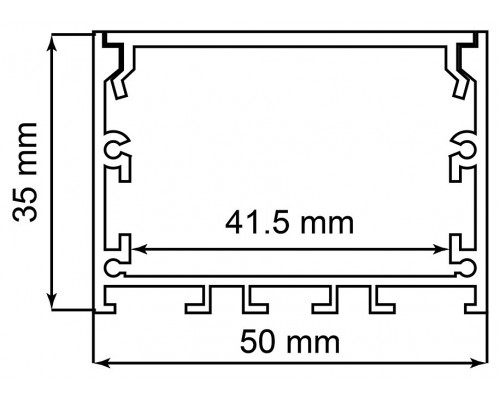 Короб накладной Feron CAB257 10370