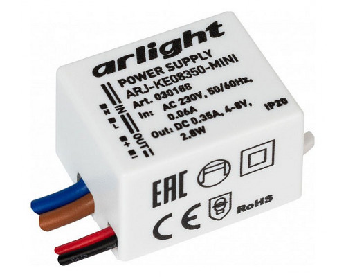 Блок питания с проводом Arlight ARJ 030188