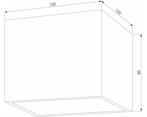 Накладной светильник Elektrostandard Corudo a063687