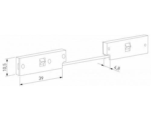 Соединитель гибкий для треков Elektrostandard Mini Magnetic a065633