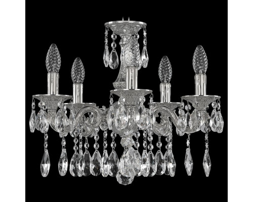 Подвесная люстра Bohemia Ivele Crystal 7101 71101/5/125 A Ni