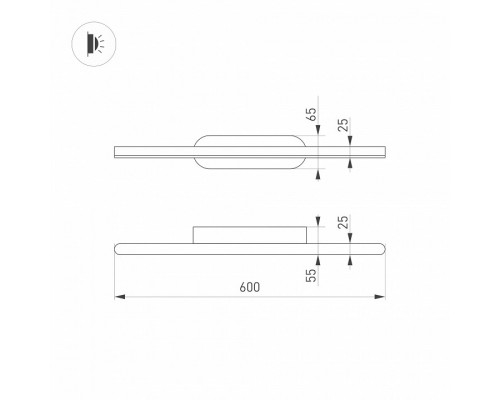 Подсветка для зеркала Arlight TENERO 37466