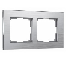 Рамка на 2 поста Werkel Aluminium (алюминий) W0021706